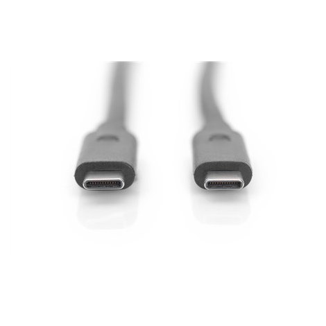Digitus | USB-C cable | Male | 24 pin USB-C | Male | Black | 24 pin USB-C | 1 m - 2